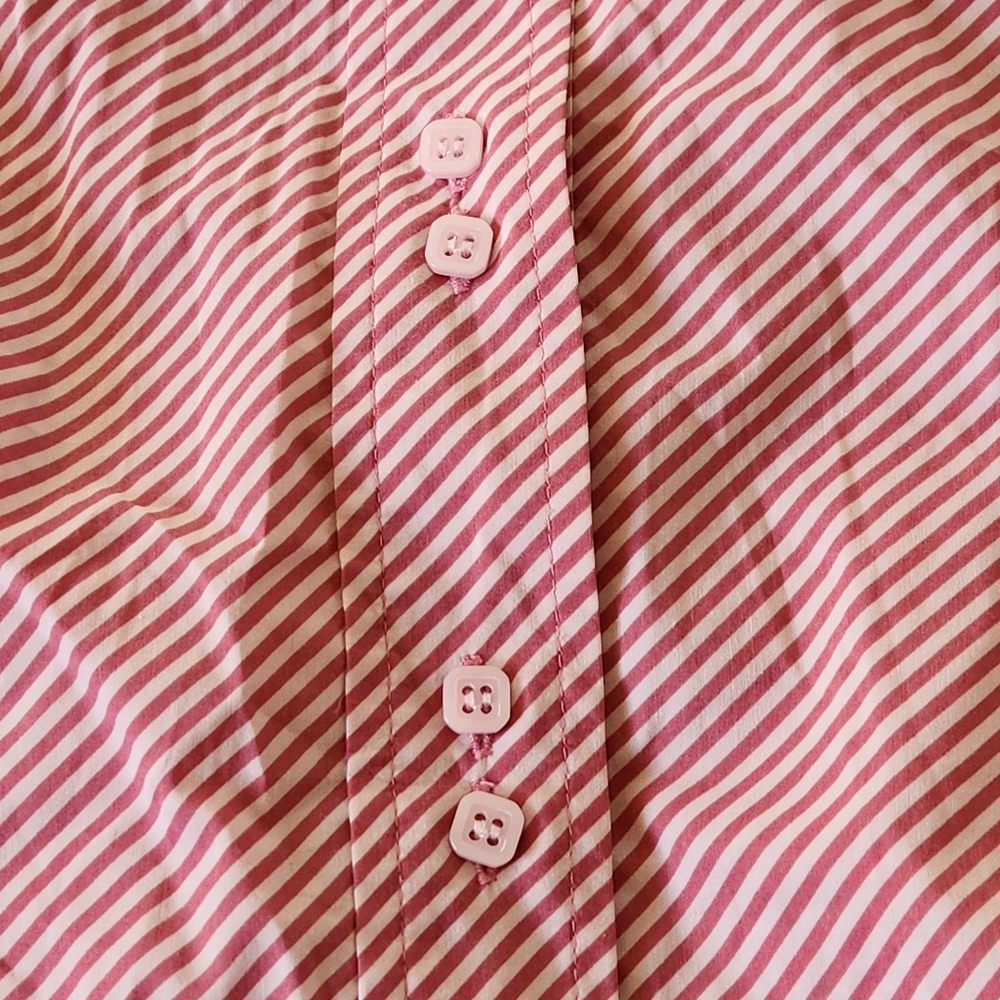 Calvin Klein Jeans Striped Red Women's Shirt Size XL/XG - Picture 10 of 15